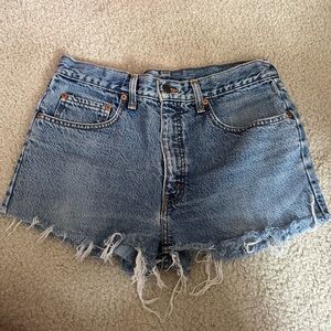 Vintage Levi’s Cutoff Denim Shorts